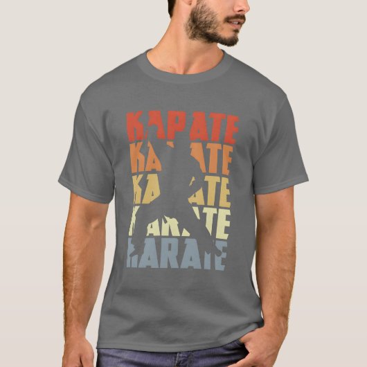 Vintage Karate gift T-shirt (Voorkant)