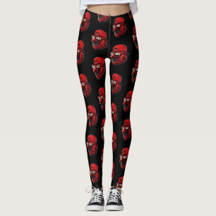 Vintage Kardinalen Retro Stijl Cadeau Mannen Vrouw Leggings