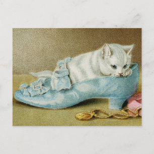 Vintage katten Briefkaart