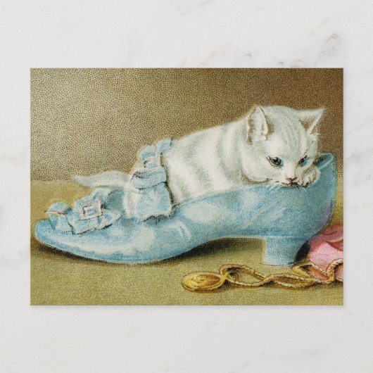 Vintage katten Briefkaart (Voorkant)