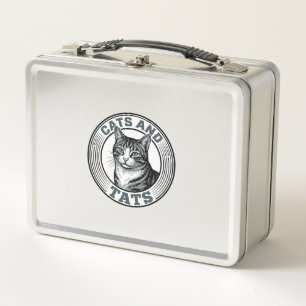 Vintage katten en tatoeages graveerkat ontwerp_1