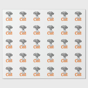 Vintage katten gravure kattenliefhebber ontwerp_1 cadeaupapier