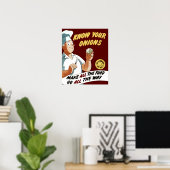 Vintage kent je uien poster (Thuiskantoor)