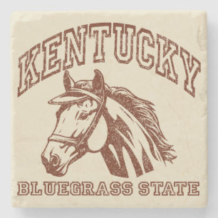 Vintage Kentucky Stenen Onderzetter