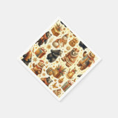 Vintage Kerst Beer Servet (Hoek)