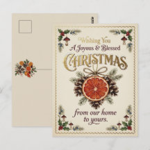 Vintage Kerst Botanicals
