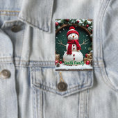 Vintage Kerst - Button (Insitu)