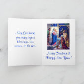 Vintage Kerst Kaart 2 (Binnen)