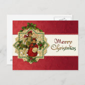 Vintage Kerst Kinderen Briefkaart (Voorkant / Achterkant)