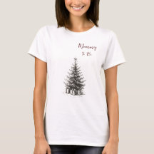 Vintage Kerst Plaid Baby Shower Mama in wording