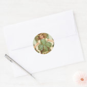 Vintage Kerst sticker (Envelop)