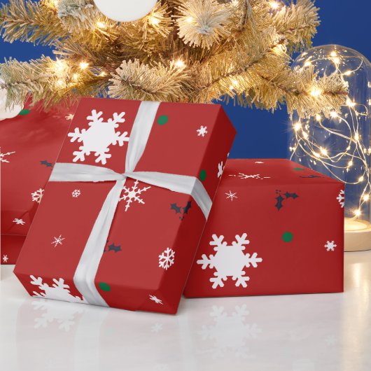 Vintage kerst wrapping papier (Feestdagen)