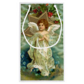 Vintage KerstAngel Klein Cadeauzakje (Achterkant)