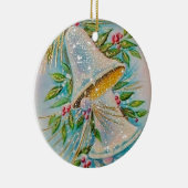 Vintage-kerstbellen Keramisch Ornament (Rechts)