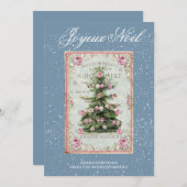 Vintage kerstboom (Voorkant / Achterkant)