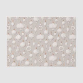 Vintage kerstboom glazen speelgoed met ornament tissuepapier