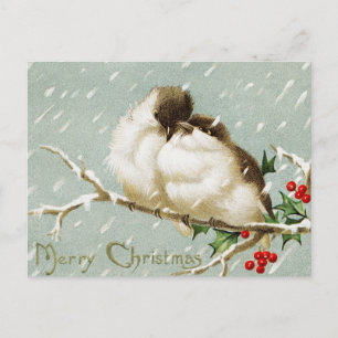 Vintage-kerstBriefkaart Briefkaart