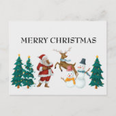 vintage-kerstBriefkaart Briefkaart (Voorkant)