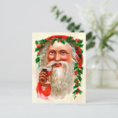 Vintage-kerstBriefkaart Briefkaart (Staand voorkant)
