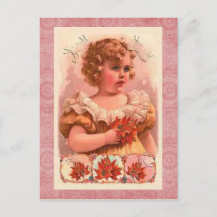 Vintage-kerstBriefkaart Feestdagenkaart