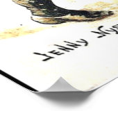 Vintage-kerstBriefkaart van Jenny Nystrom Poster (Hoek)