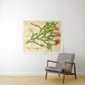 Vintage-kerstcactus Wandkleed (In Situ (horizontaal))