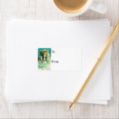 Vintage kerstcadeaubon Label (Insitu)