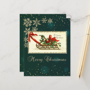 Vintage kerstdij, Mistletoe Snowflakes