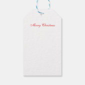 Vintage Kerstengel ,Kind en Vogels Cadeaulabel (Achterkant)