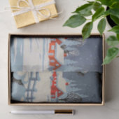 Vintage Kerstfeest Holiday tissue Tissuepapier (Geschenk)