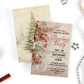 Vintage kerstfeest kaart