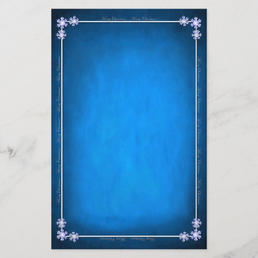 Vintage kerstfeestartikelen briefpapier (Voorkant)