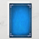 Vintage kerstfeestartikelen briefpapier (Voorkant / Achterkant)