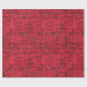 Vintage-kerstfeestdag Cadeaupapier (Vlak)