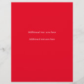 Vintage kerstfeestdag feestdag feestdag flyer (Achterkant)