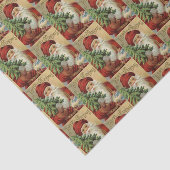 Vintage kerstfeestdag — Sinterkletsen Tissuepapier (Detail)