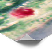 Vintage-kersthuis Poster (Hoek)