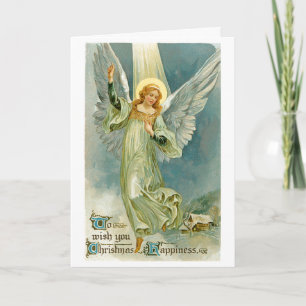 Vintage Kerstkaart #3 Feestdagen Kaart