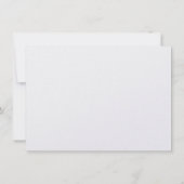 Vintage-kerstkaart Feestdagenkaart (Achterkant)