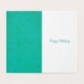 Vintage-kerstkaart Kaart (Binnenkant ongevouwen)