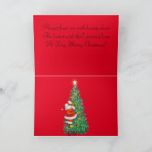 Vintage kerstkaf-Kaarten Feestdagen Kaart (Binnen)