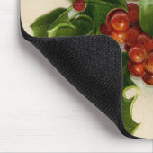 Vintage kerstkat muismat (Hoek)