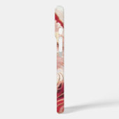 Vintage kerstkerstkerstkerstman Case-Mate iPhone case (Achterkant / Links)