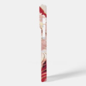 Vintage kerstkerstkerstkerstman Case-Mate iPhone case (Achterkant / Links)