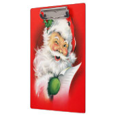 Vintage Kerstkerstwinnaar Klembord (Links)