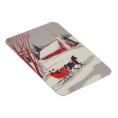 Vintage-kerstkledij Magneet (Rechterzijde)