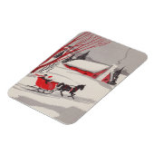 Vintage-kerstkledij Magneet (Linkerzijde)