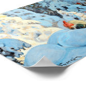 Vintage kerstkleppen Cadeaus Poster (Hoek)