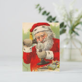 Vintage Kerstman Briefkaarten (Staand voorkant)