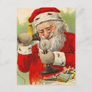 Vintage Kerstman Briefkaarten